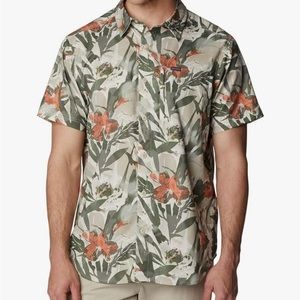 Columbia Omni-Shade 50 UPF Silver Ridge Utility Lite Novelty Large Tall